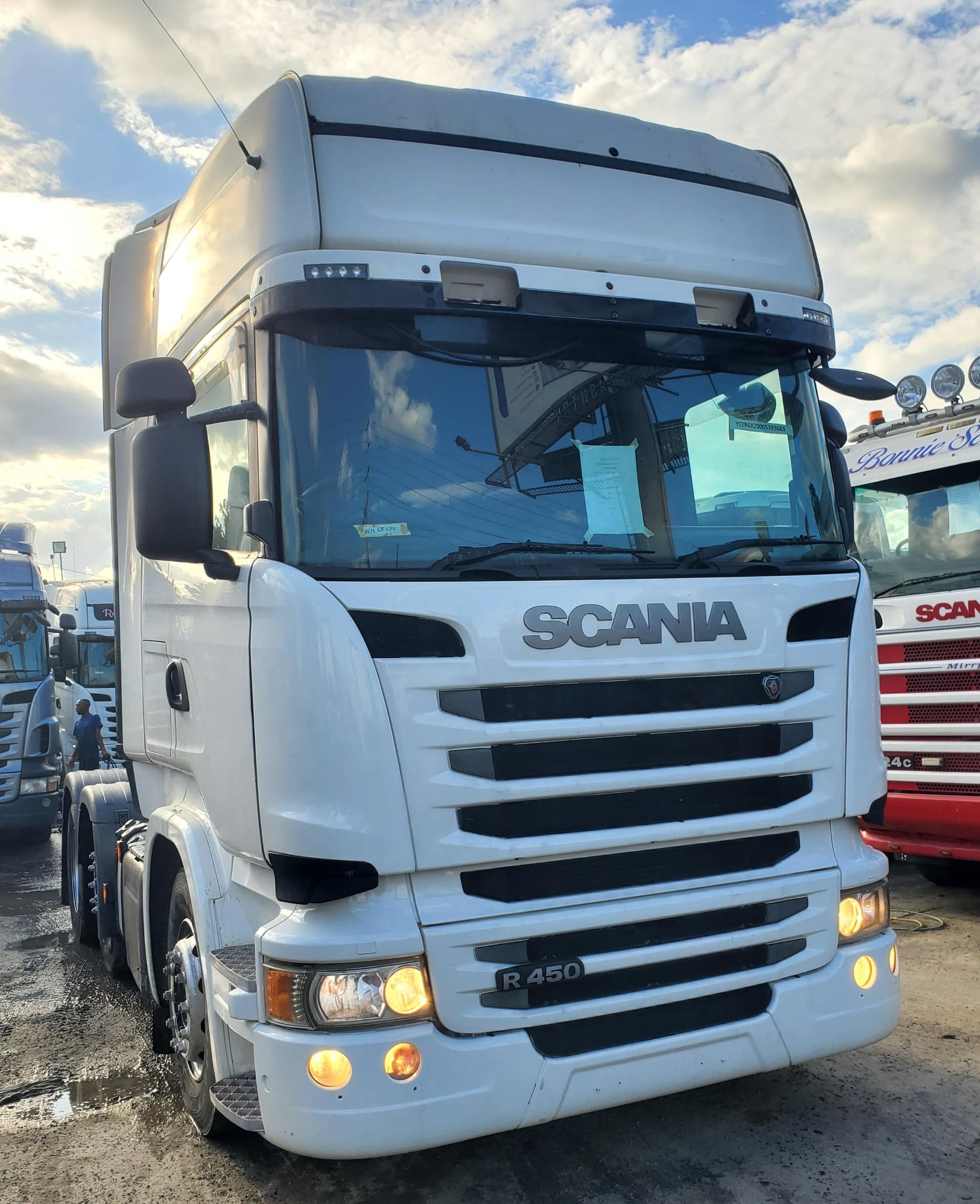 2015 SCANIA R450 6X2 TRACTOR HEAD