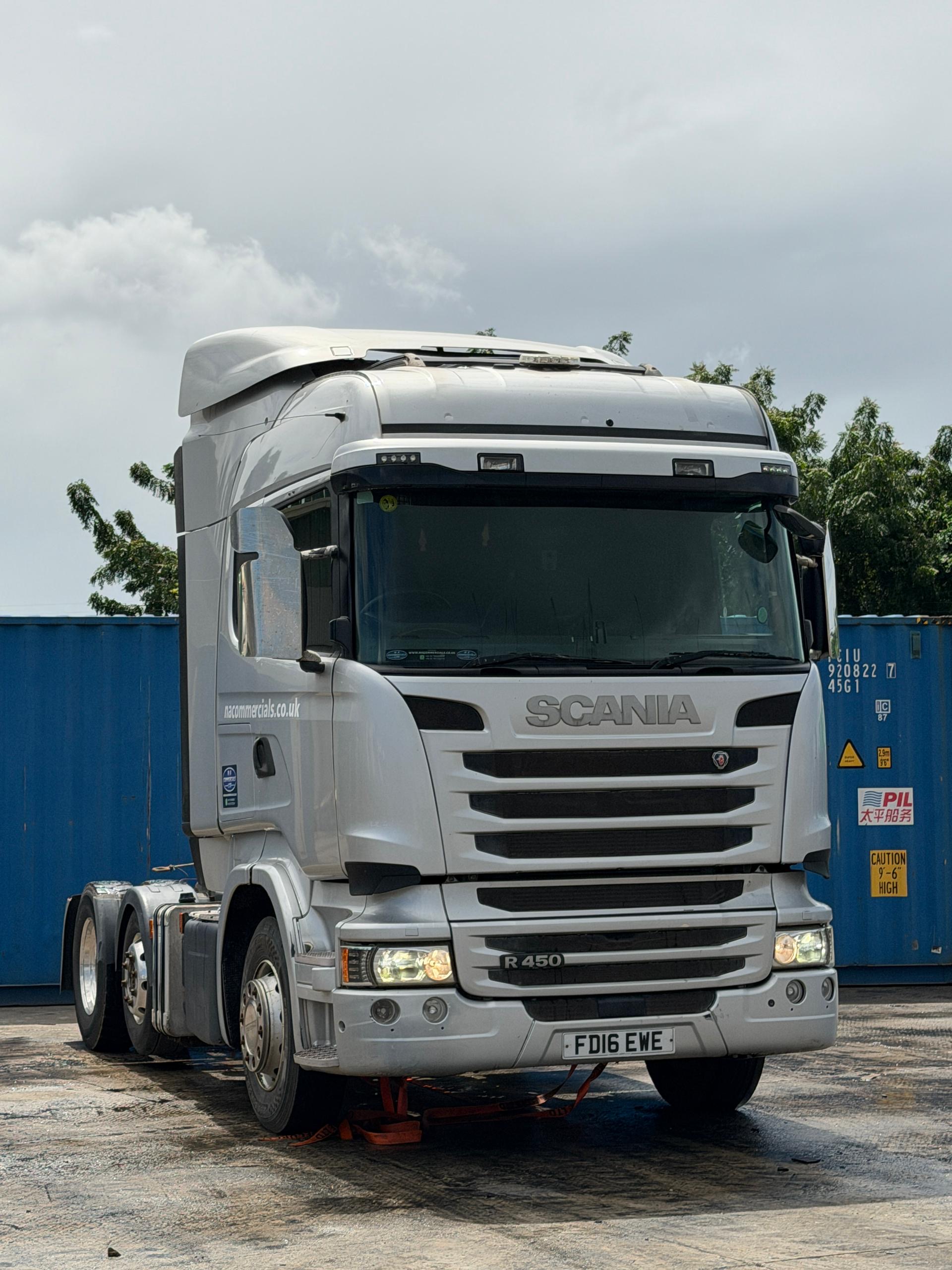 2016 SCANIA R450 6X2 TRACTOR HEAD
