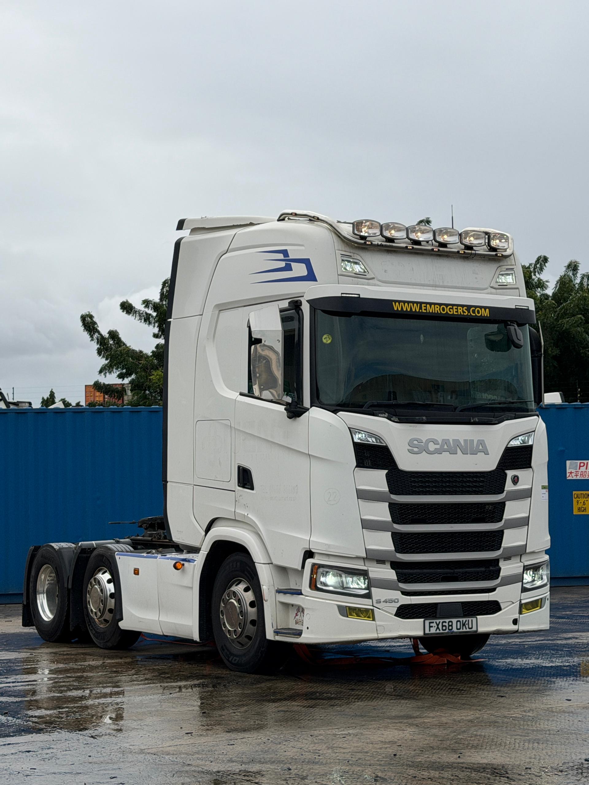 2018 SCANIA S450 (6x2 EURO TRUCK) 450HP
